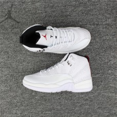 New Air Jordans 12 XII All White Cheap Sale For Girls Online