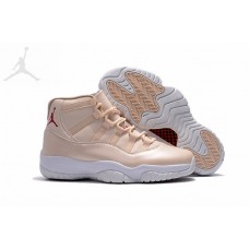 New Cheap Nike Jordans 11 Beach Creamy White Red For Men