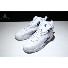 Nice Cheap Jordan 12 Retro Barons White Shoes For Men