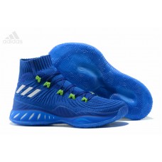 Wholesale Adidas Crazy Explosive 2017 Primeknit Deep Blue For Sale