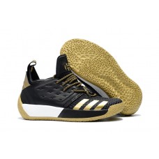 2018 Adidas Harden Vol. 2 Black Gold Basketball Shoes