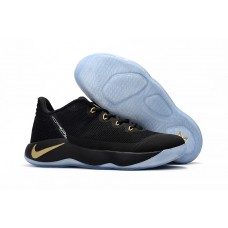 2018 Nike PG 2 Black and Gold Logo Basketball Shoes