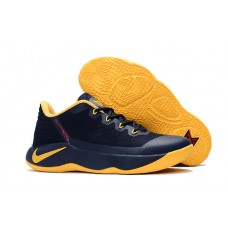 2018 Nike PG 2 Dark Blue and Yellow Sole Basketball Shoes
