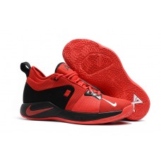 2018 Nike PG 2 Red and Black Basketball Shoes