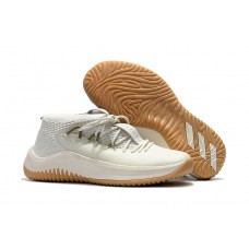 Adidas Dame 4 Un-Dyed White Basketball Shoes