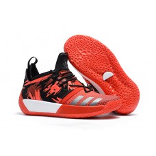 Adidas Harden Vol. 2 Traffic Jam Red Black Basketball Shoes