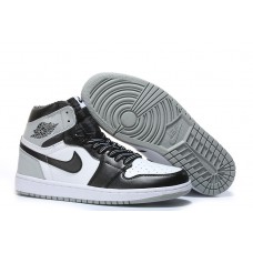 Air Jordan 1 (I) Barons White Black-Neutral Grey Basketball Shoes