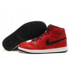 Air Jordan 1 (I) Red Black Basketball Shoes