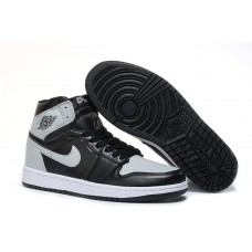 Air Jordan 1 Rare Air Shadow Cool Grey and Black Basketball Shoes