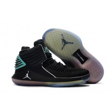 Air Jordan 32 Black Green Basketball Shoes