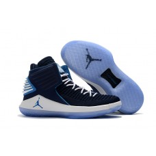 Air Jordan 32 Flyknit Navy Blue Basketball Shoes
