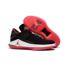 Air Jordan 32 Low Bred Black Basketball Shoes