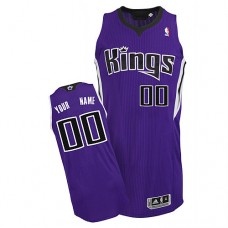 Kings Custom Authentic Purple NBA Jersey