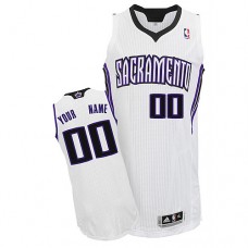 Kings Custom Authentic White NBA Jersey