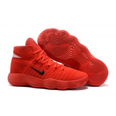 Men's Nike Hyperdunk 2017 Flyknit Dark Red Basketball Shoes