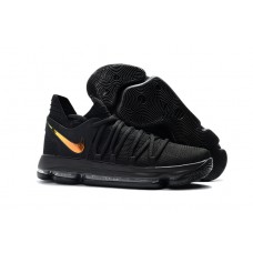 Nike KD 10 PK80 Black and Metallic Gold Basketball Shoes