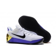 Nike Kobe A.D. White Purple Black Gold Basketball Shoes