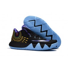 Nike Kyrie 4 Black Purple Jade Basketball Shoes