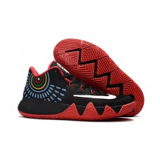 Nike Kyrie 4 Red Black Basketball Shoes