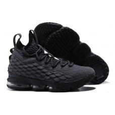 Nike LeBron James 15 Dark Grey-Black Basketball Shoes