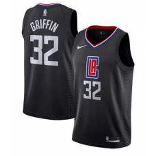 Nike NBA Los Angeles Clippers 32 Blake Griffin Jersey Black Swingman Statement Edition
