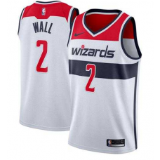 Nike NBA Washington Wizards 2 John Wall Jersey White Swingman Association Edition