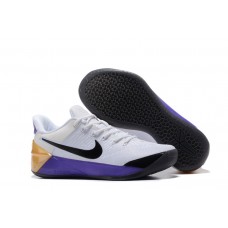 Women's Nike Kobe A.D. White Purple Black Gold Basketball Shoes