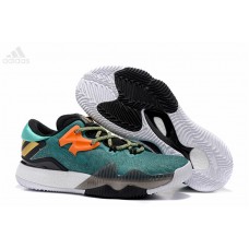 Wholesale Crazylight Boost Low 2016 Shoes Green Black On Feet