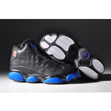 Wholesale Jordans 13 Black Blue Basketball Shoes For Mens