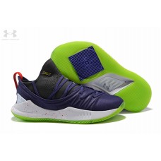 Wholesale Stephen Curry 5 Purple Green UA Shoes Online