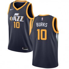 Alec Burks Jazz Swingman Jersey Navy Blue Cheap Sale