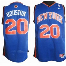 Allan Houston Vintage NY Knicks Jersey NBA Blue For Cheap Sale