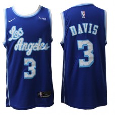 Anthony Davis Lakers Blue Latin Nights Jersey Cheap For Sale