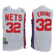 Julius Erving Nets Throwback White NBA Jersey ABA Cheap Sale