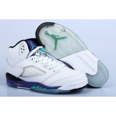 Best Air Jordan 5 (V) Retro White Blue Sneakers For Womens