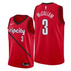 Best C.J. McCollum Blazers Rip City Red Earned NBA Jerseys