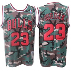 Best Michael Jordan Bulls Throwback Camo NBA Jerseys For Sale