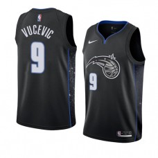 Best Nikola Vucevic Magic City NBA Jerseys Nike Black For Sale