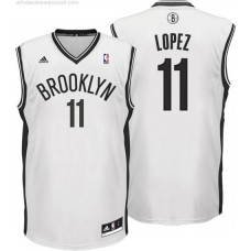 Brook Lopez Nets White NBA Jersey Swingman Cheap For Sale