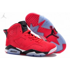 Buy Womens Air Jordan 6 Infrared 23 Red Black On Feet