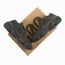 Cheap Adidas Yeezy Desert Rat 500 Utility Black On Feet For Sale