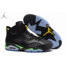 Cheap Air Jordan 6 (VI) Retro World Cup Brazil Black Green Sale