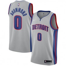 Cheap Andre Drummond Pistons Silver NBA Jersey Statement