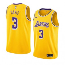 Cheap Anthony Davis Lakers Gold Jersey Icon Edition For Sale
