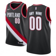 Cheap Blazers Nike Black Custom Jersey Icon Edition For Sale