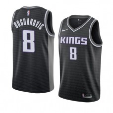 Cheap Bogdan Bogdanovic Kings New Statement Black Jersey