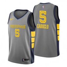 Cheap Bruno Caboclo Grizzlies City Gray NBA Jerseys For Sale