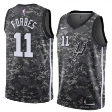 Cheap Bryn Forbes Spurs Camo NBA Jerseys City For Sale
