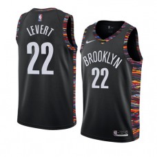 Cheap Caris LeVert Nets City Edition NBA Jersey Black For Sale