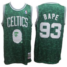 Cheap Celtics A Bathing Ape ABC Basketball Jersey Bape x Mitchell Ness